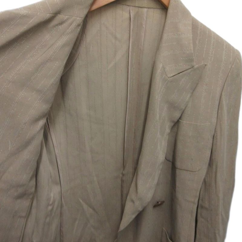 Dior Tailored Jacket Double Leather 7 Beige WY