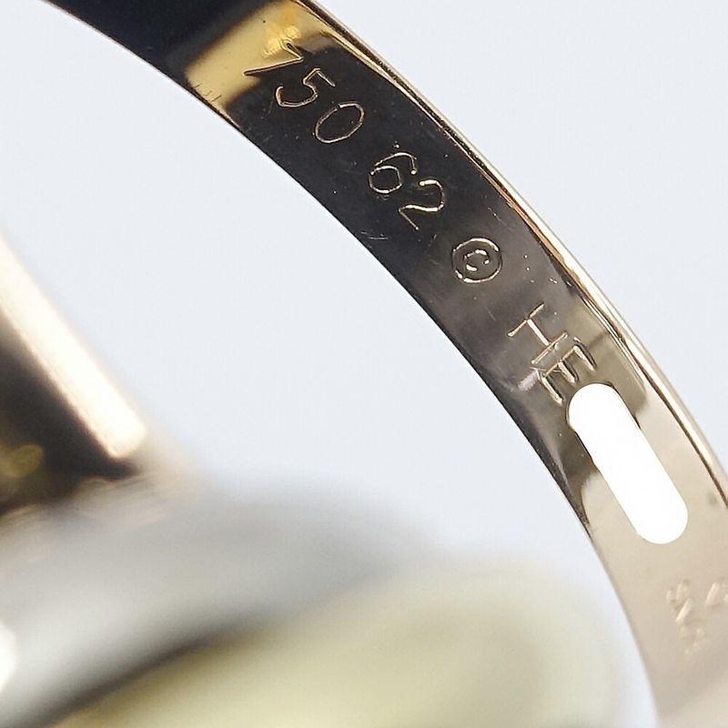 Cartier Ring Trinity 750 18K YG WG PG Triple Color 62 JP