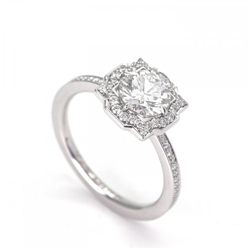 Harry Winston Bell Engagement Ring
