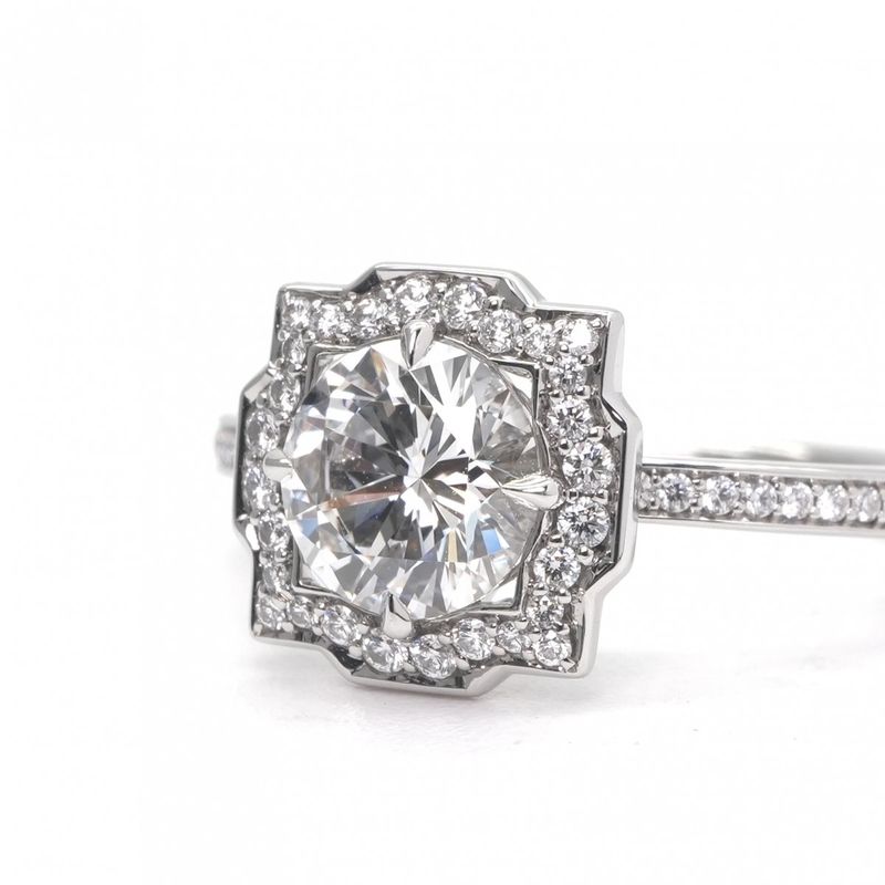 Harry Winston Bell Engagement Ring