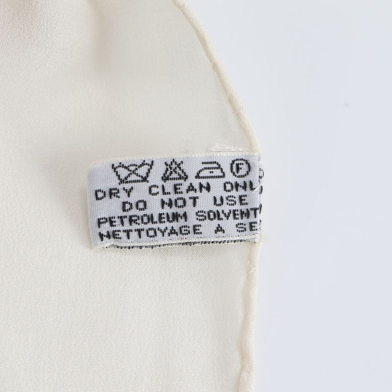 Chanel Silk Scarf CC Logo Rem