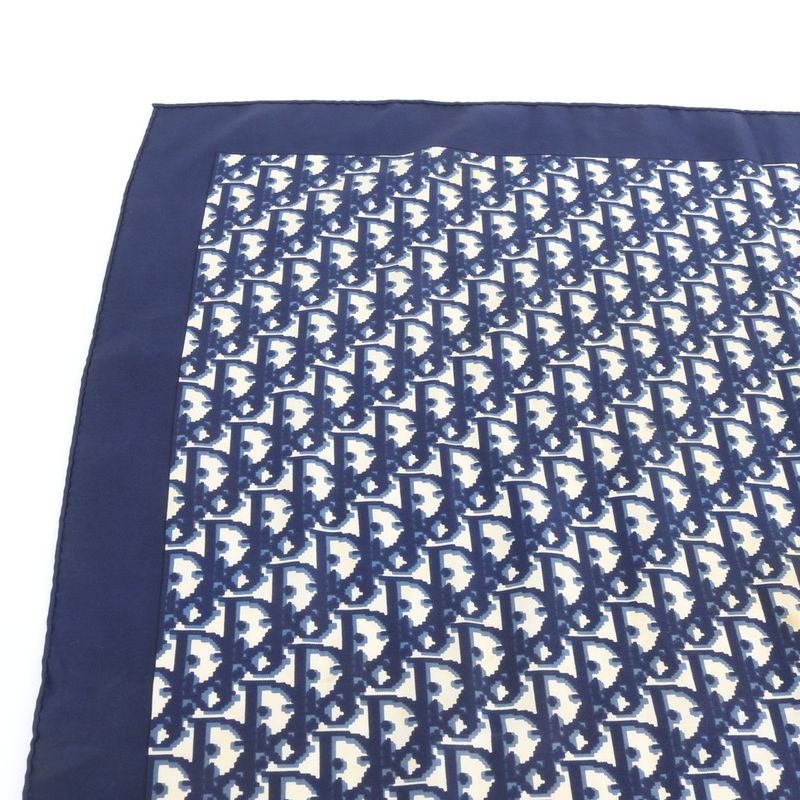 Dior Trotter Scarf Navy Shawl Rem