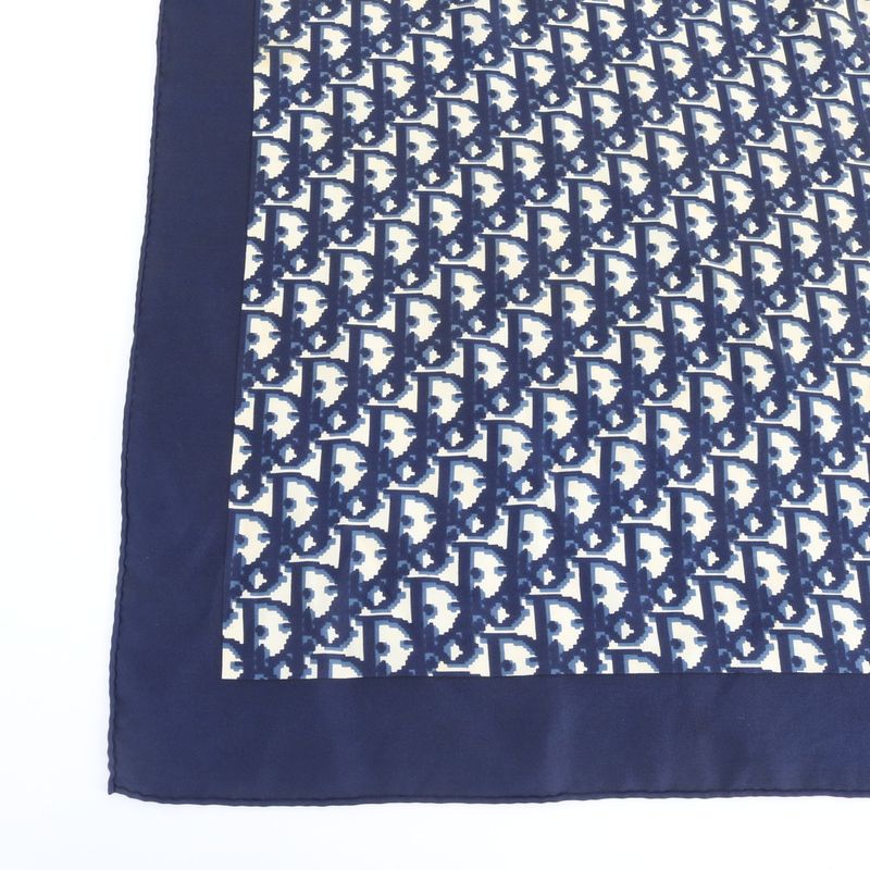 Dior Trotter Scarf Navy Shawl Rem