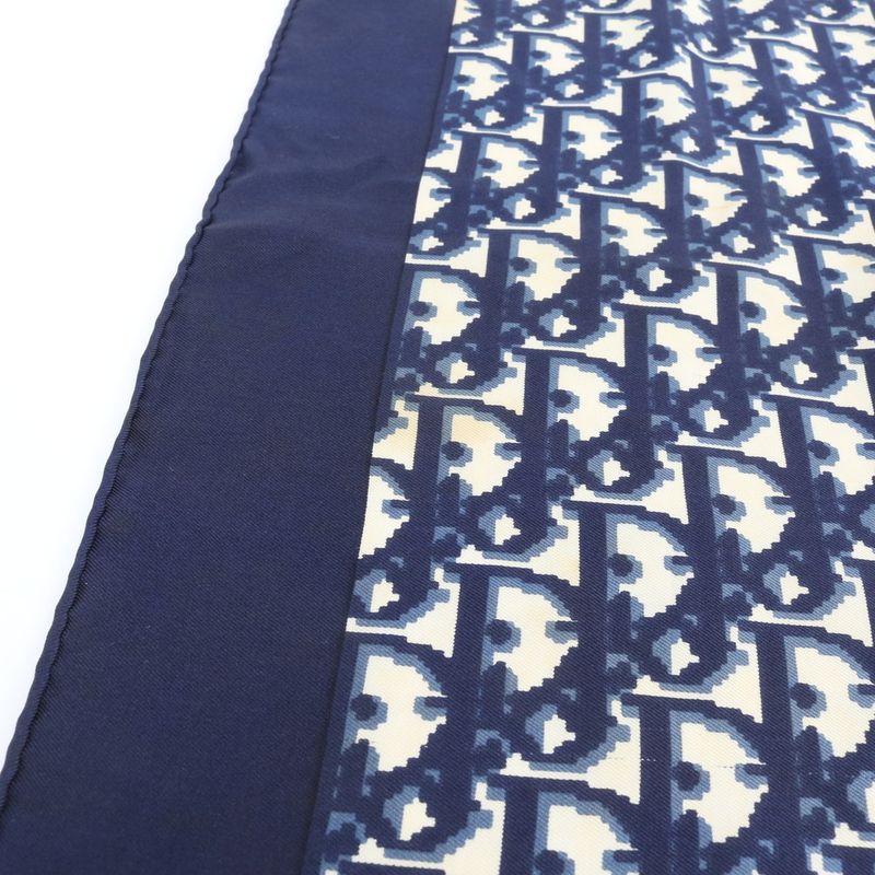 Dior Trotter Scarf Navy Shawl Rem