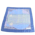 Dior Blue Flower All Over Pattern Scarf Shawl Rem
