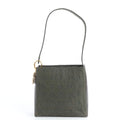 Dior Cannage Khaki Leather Nylon Shoulder Bag Brown