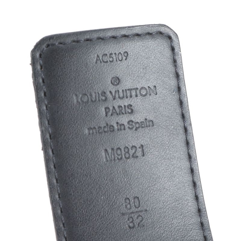 Louis Vuitton Monogram Ceinture LV Initial Leather