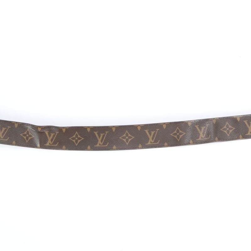 Louis Vuitton Monogram Ceinture LV Initial Leather