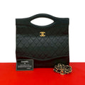 Chanel Card Quilted CC Logo Lambskin 2-Way Shoulder Bag