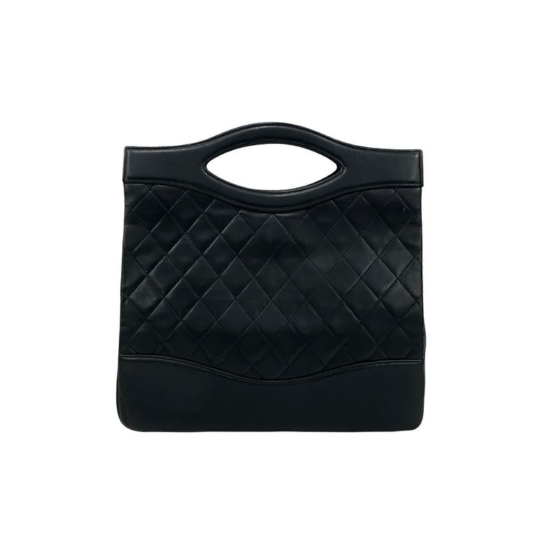 Chanel Card Quilted CC Logo Lambskin 2-Way Shoulder Bag
