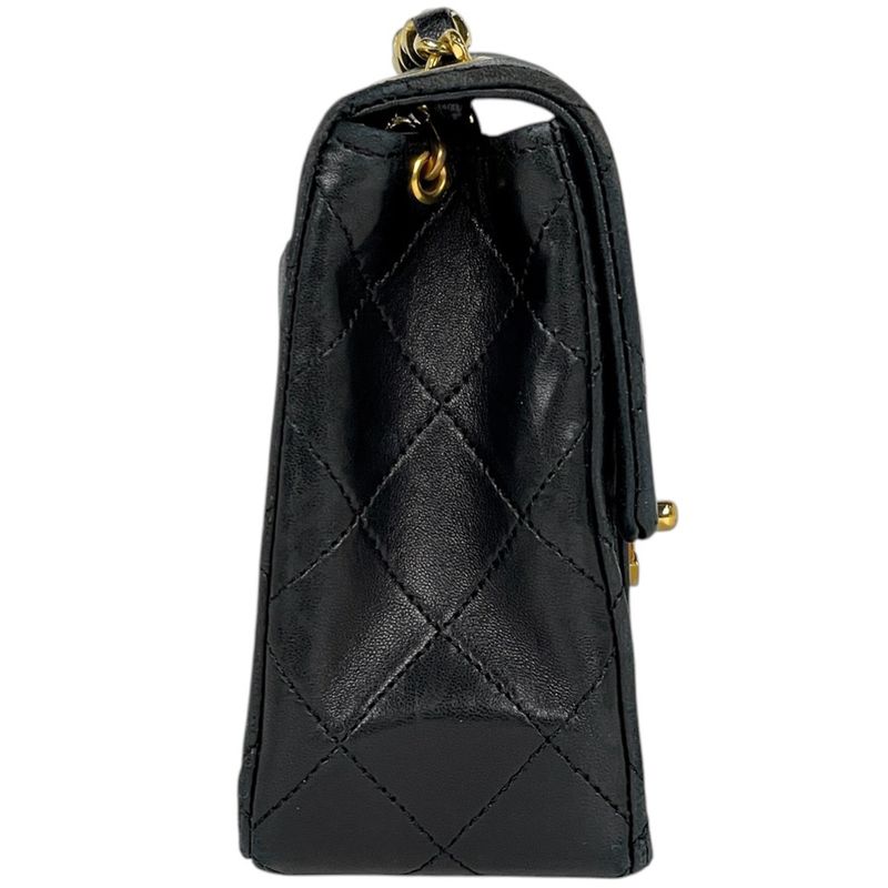Chanel Mini Quilted Single Flap Chain Shoulder Bag CC Logo