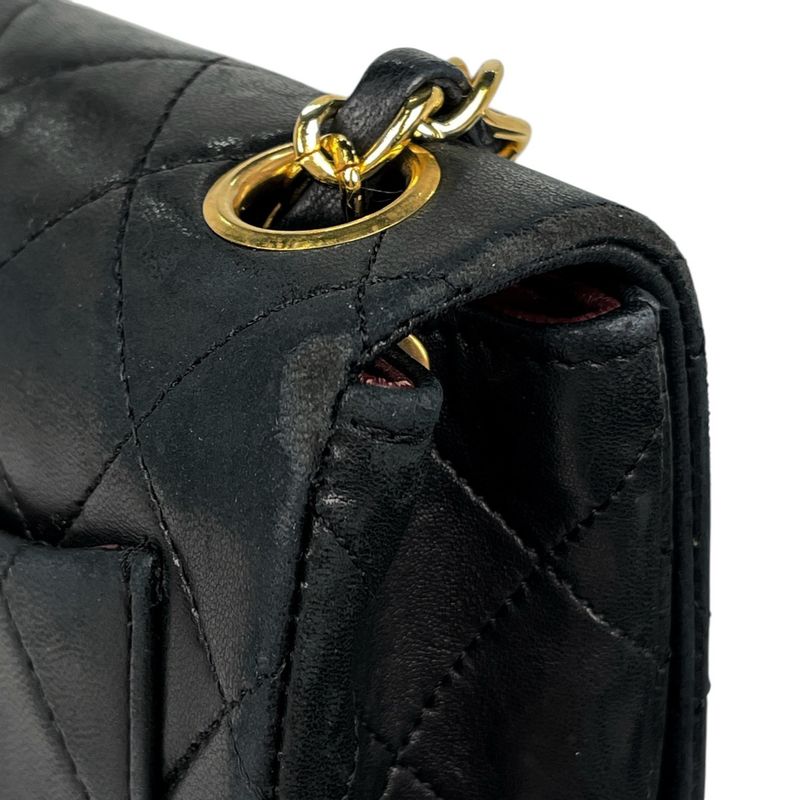 Chanel Mini Quilted Single Flap Chain Shoulder Bag CC Logo