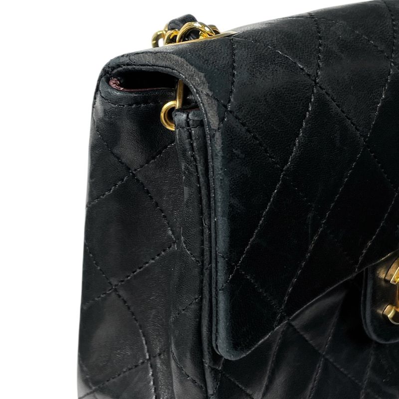 Chanel Mini Quilted Single Flap Chain Shoulder Bag CC Logo