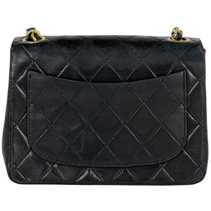 Chanel Mini Quilted Single Flap Chain Shoulder Bag CC Logo