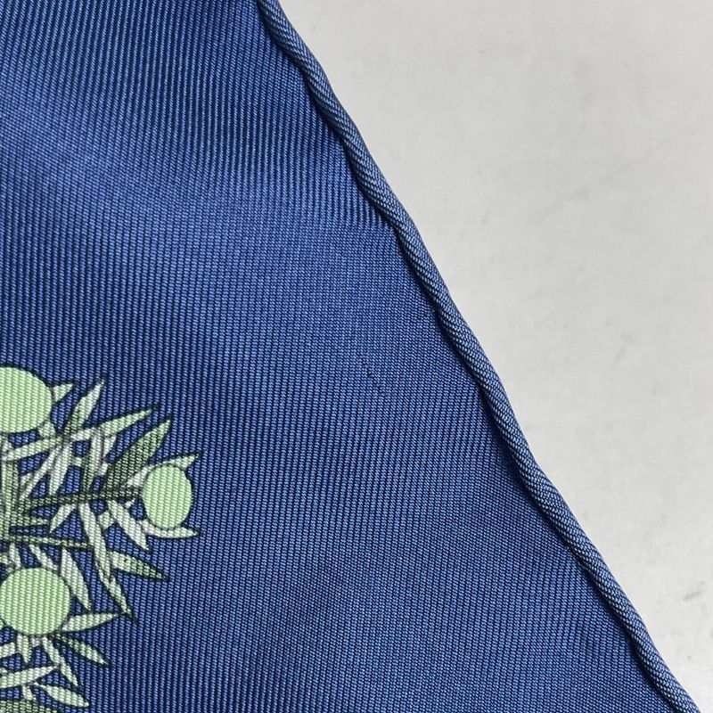 Hermes Carre 90 Paridaiza Paradise Scarf Silk Blue Multicolor