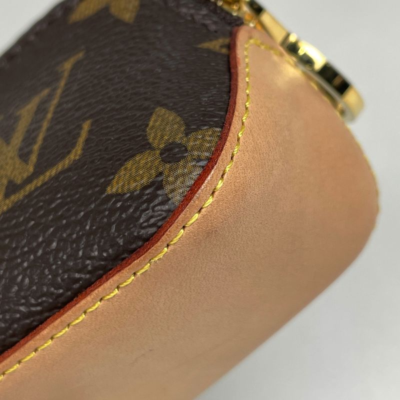 Louis Vuitton Trousse Elisabeth Pen Case Vivienne Pouch Monogram Brown Multicolor
