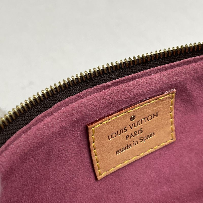 Louis Vuitton Trousse Elisabeth Pen Case Vivienne Pouch Monogram Brown Multicolor