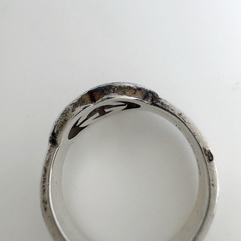 Gucci Interlocking Ring Silver