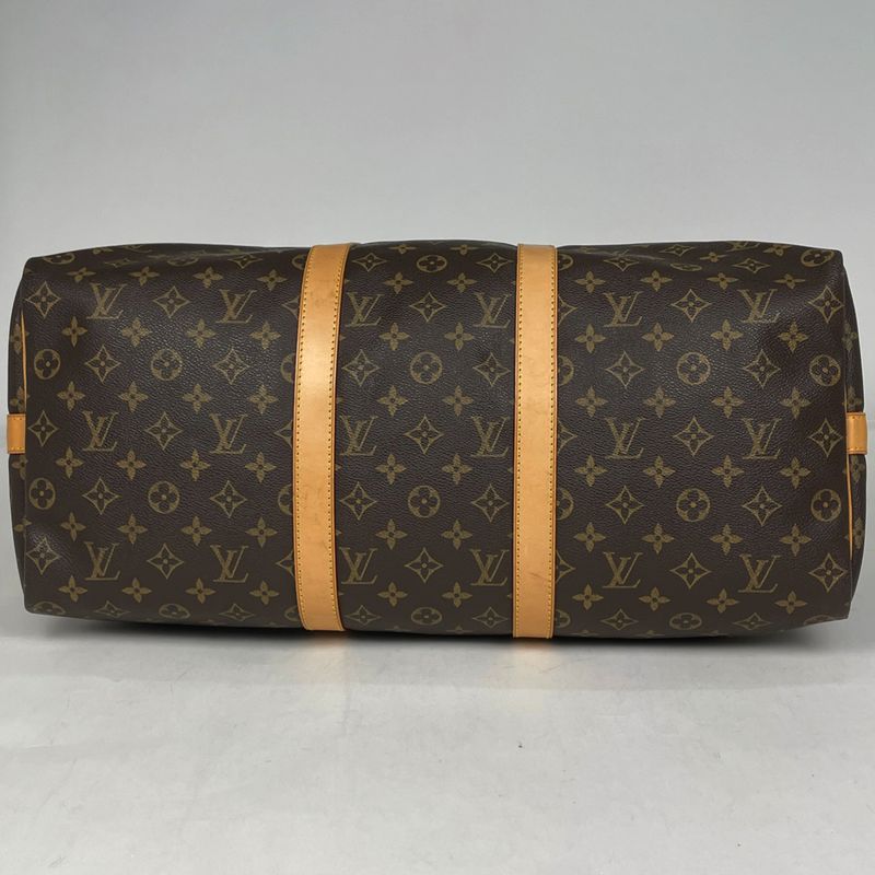 Louis Vuitton Keepall Bandouliere 50 2-Way Shoulder Bag Monogram Brown