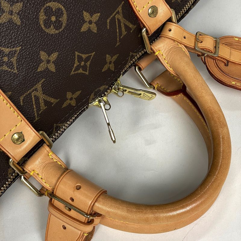 Louis Vuitton Keepall Bandouliere 50 2-Way Shoulder Bag Monogram Brown