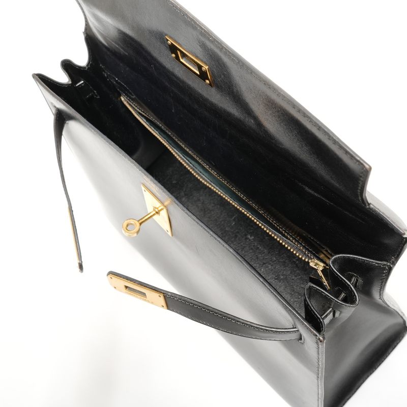 Hermes Handbag Kelly 32 Box Calf u