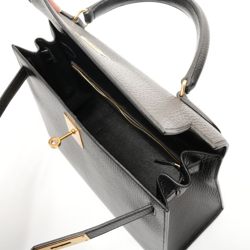 Hermes Handbag Kelly 28 Ardennes