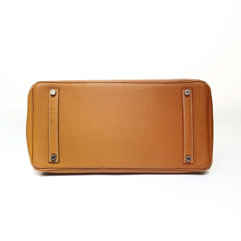 Hermes Handbag Birkin 35 Togo Gold