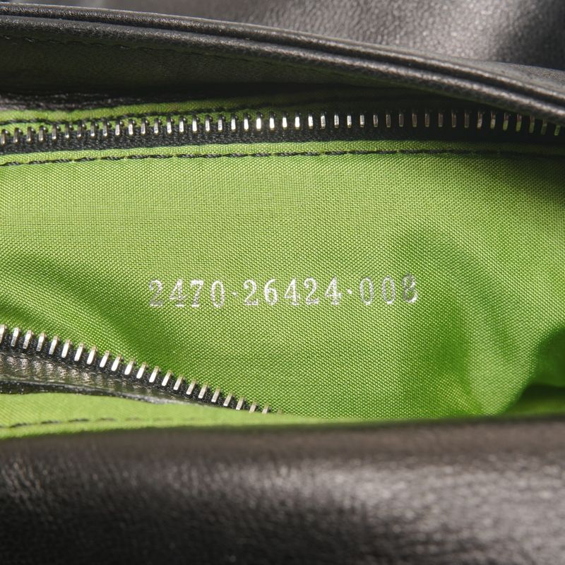 Fendi Shoulder Bag Lambskin Leather Mamma Bucket