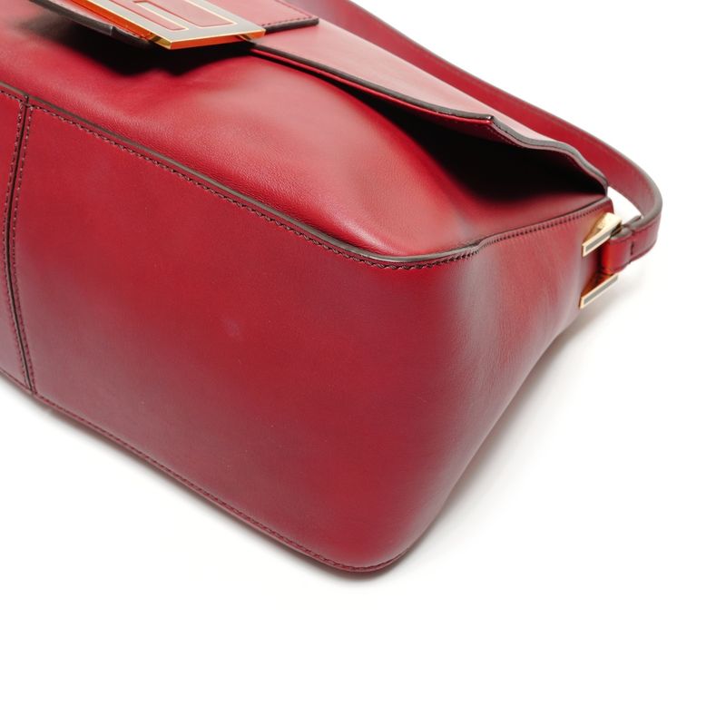 Fendi Shoulder Bag Forever Leather Mamma Baguette