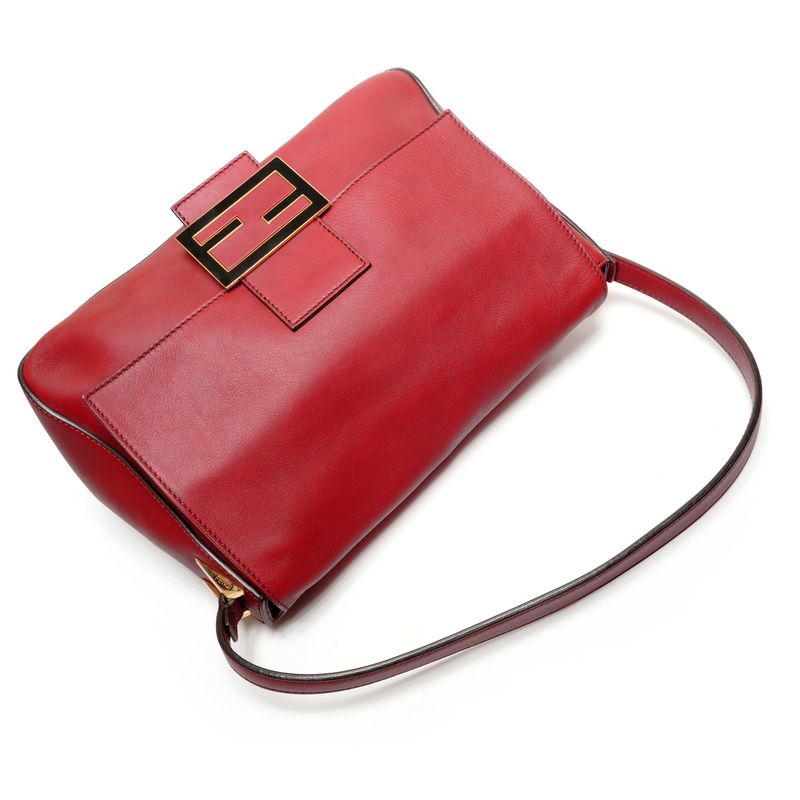 Fendi Shoulder Bag Forever Leather Mamma Baguette