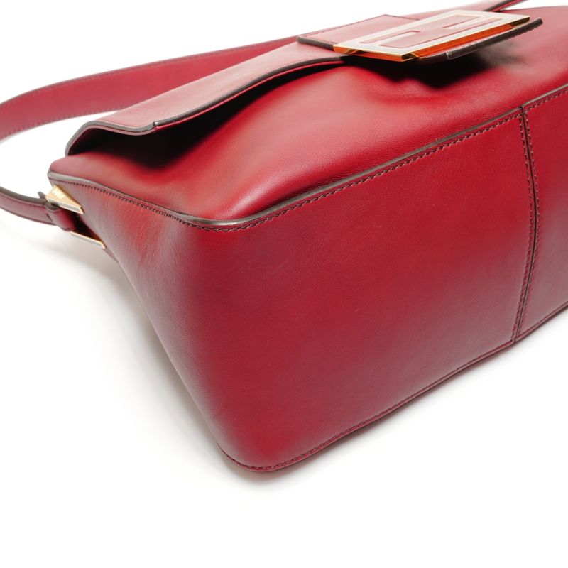 Fendi Shoulder Bag Forever Leather Mamma Baguette
