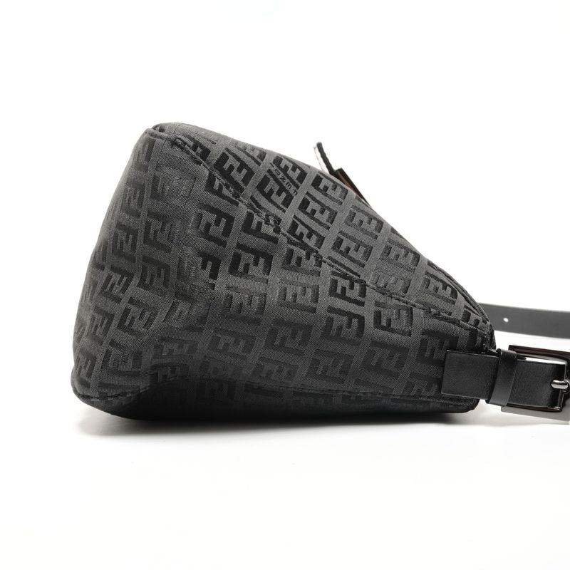 Fendi Shoulder Bag Zucchino Mamma Bucket Canvas