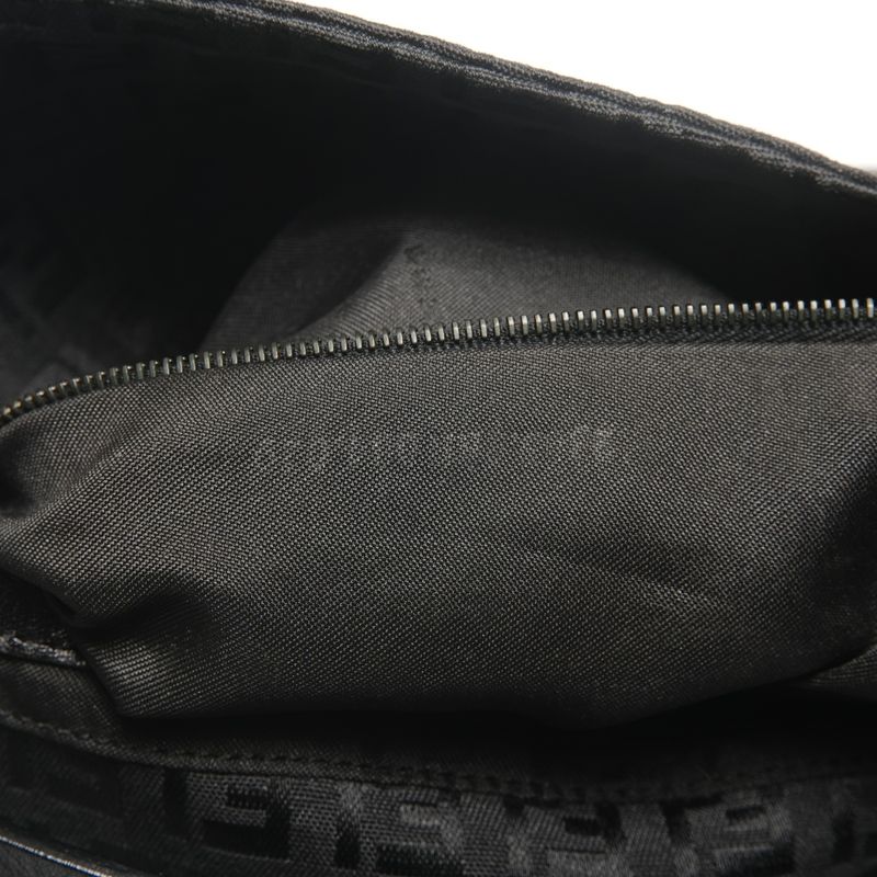 Fendi Shoulder Bag Zucchino Mamma Bucket Canvas