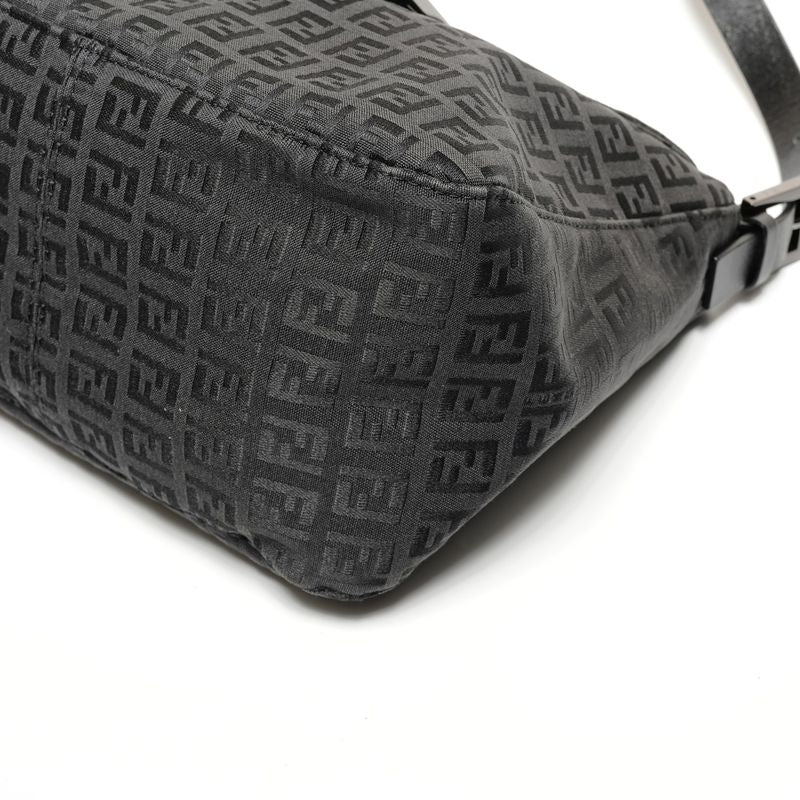 Fendi Shoulder Bag Zucchino Mamma Bucket Canvas
