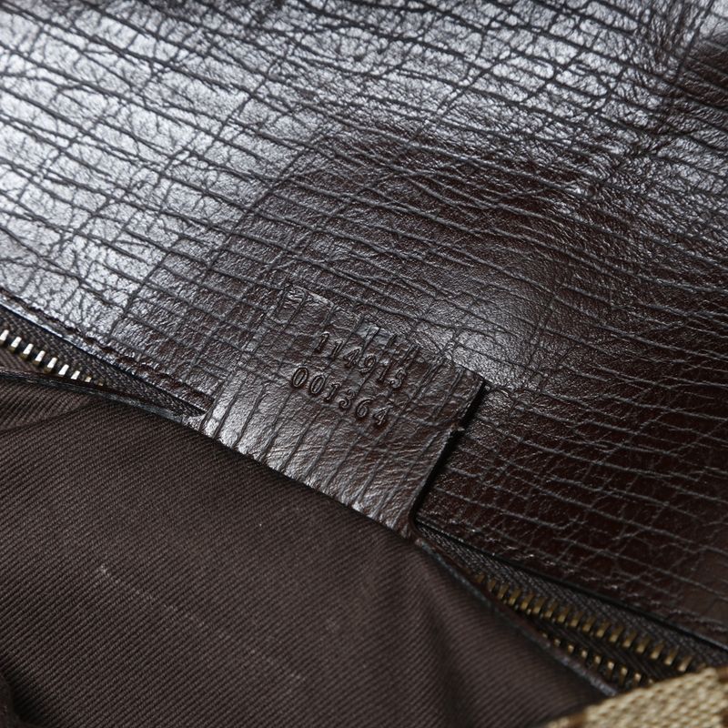 Gucci Shoulder Bag Horsebit GG Canvas