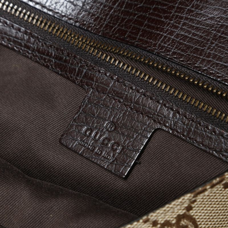 Gucci Shoulder Bag Horsebit GG Canvas