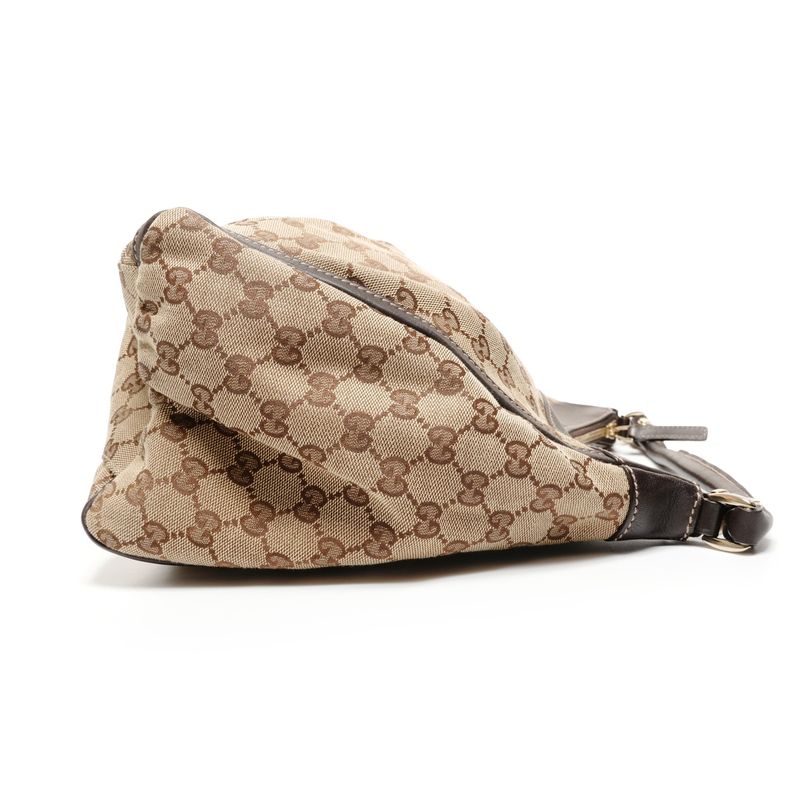Gucci Shoulder Bag GG Canvas Abbey Hobo