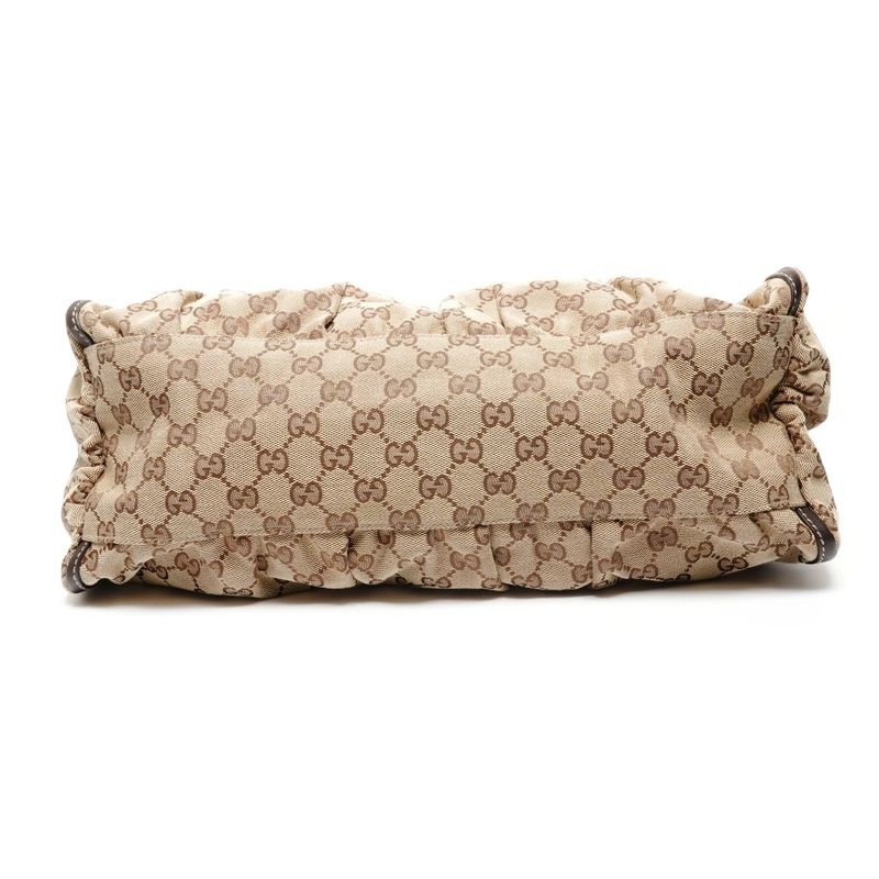 Gucci Shoulder Bag GG Canvas Abbey Hobo