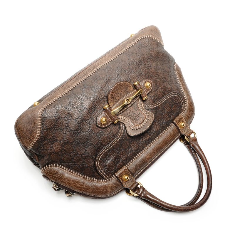 Gucci Handbag GG Horsebit Leather