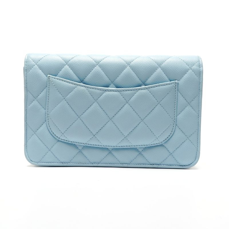 Chanel Shoulder Bag Quilted Chain Wallet