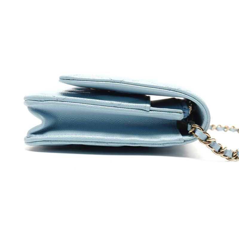 Chanel Shoulder Bag Quilted Chain Wallet