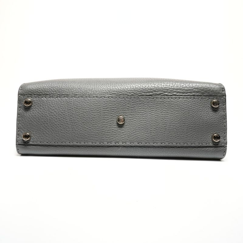 Fendi Handbag Leather Peekaboo 2-Way Selleria
