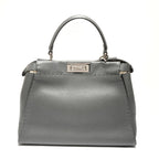 Fendi Handbag Leather Peekaboo 2-Way Selleria