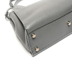 Fendi Handbag Leather Peekaboo 2-Way Selleria