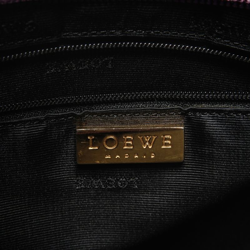 Loewe Shoulder Bag Logo Leather