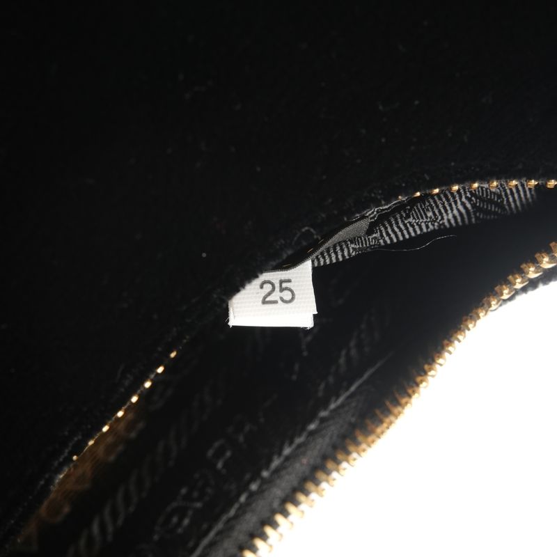 Prada Shoulder Bag Velvet Hobo Chain 2-Way