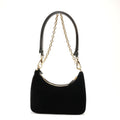 Prada Shoulder Bag Velvet Hobo Chain 2-Way