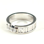 Tiffany & Co Atlas Ring Pave Diamond