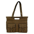Loewe Shoulder Bag Candy Light Brown 2-Way Leather