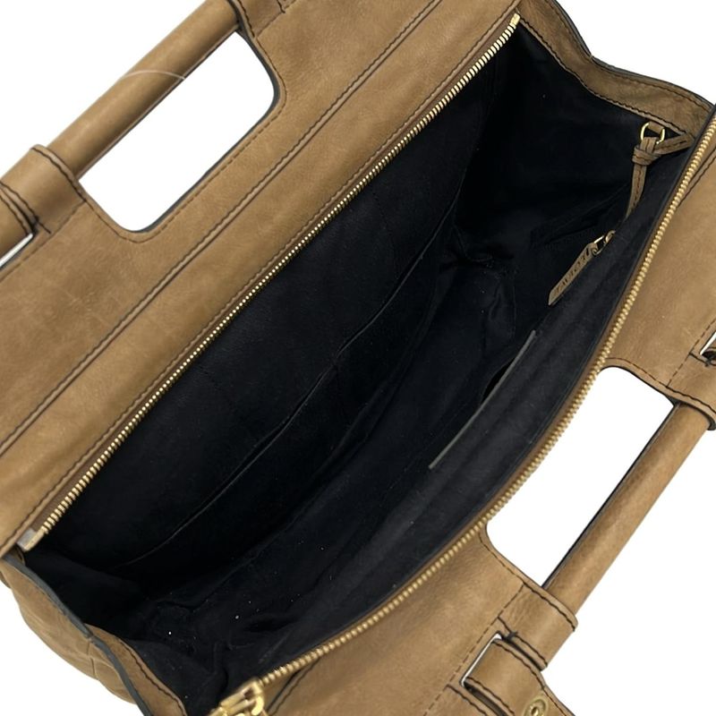 Loewe Shoulder Bag Candy Light Brown 2-Way Leather